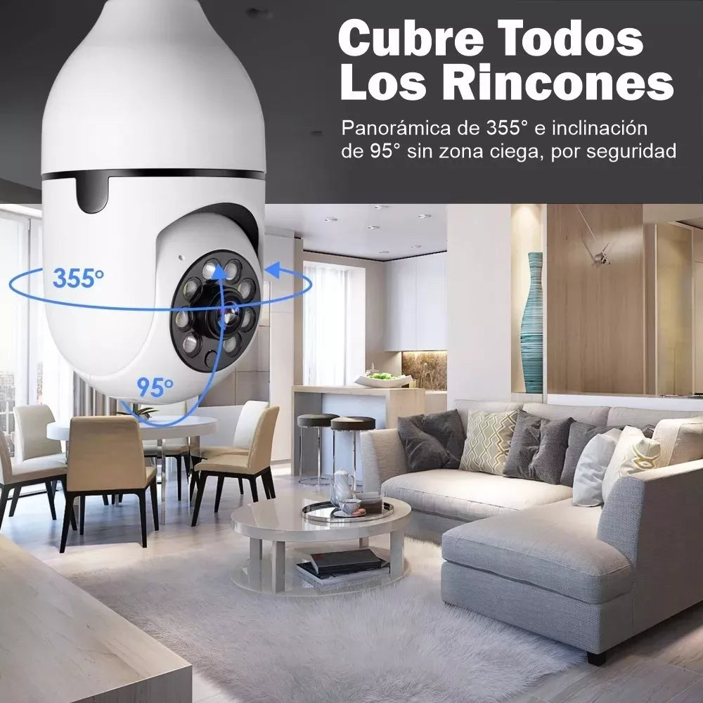 Cámara Bombillo de Seguridad